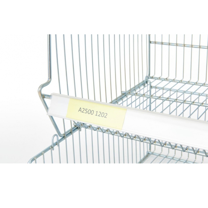 Porte-?tiquettes PVC - Longueur 1230 mm